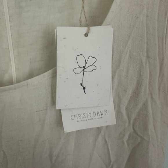 NWT Christy Dawn Scarlet dress in egg shell - Picture 6 of 7